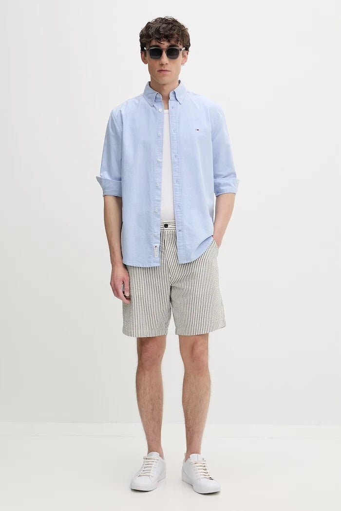Tommy Jeans erkek pamuk gömlek
