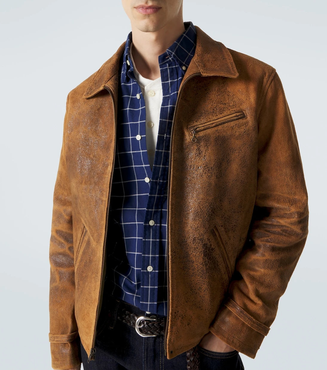 Polo Ralph Lauren - Newsboy leather jacket