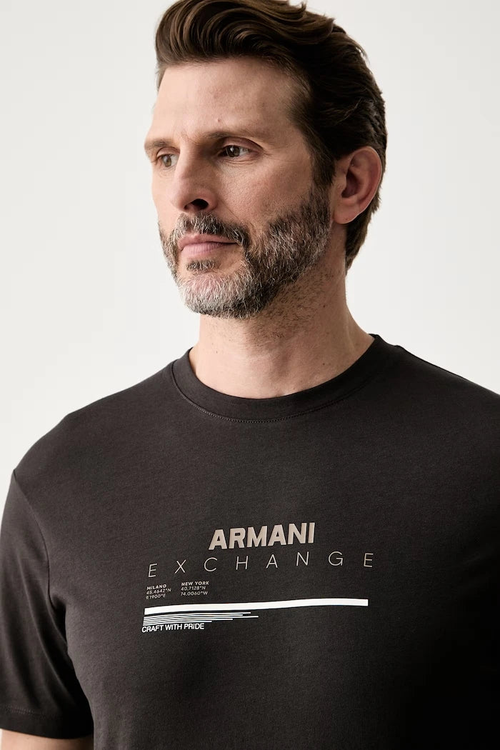 Armani Exchange erkek pamuklu tişört