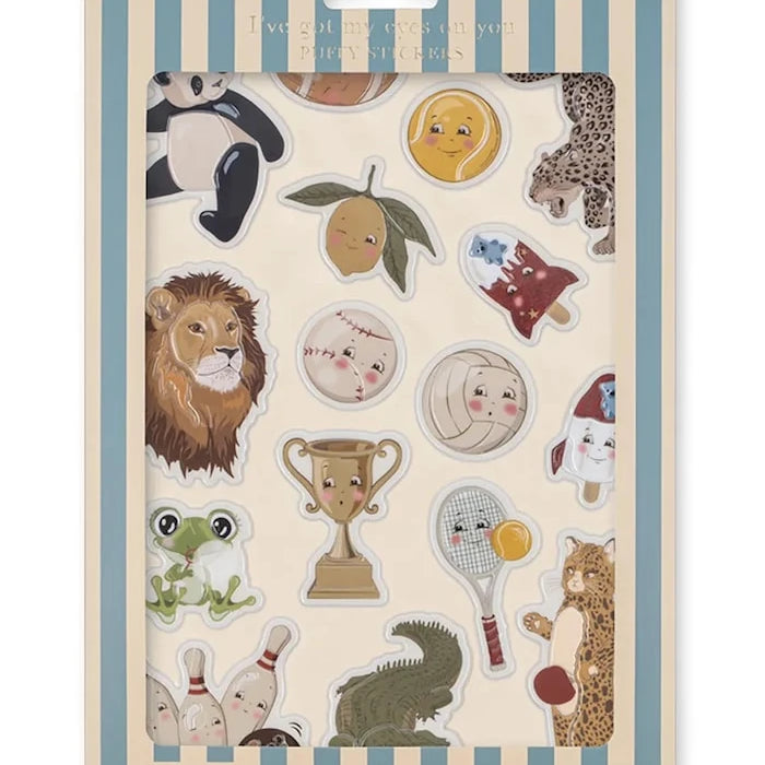 Konges Sløjd Стикери за деца PUFFY STICKERS