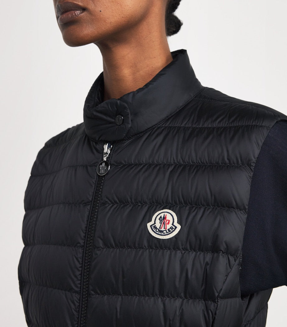 Black Down-Filled Igens Gilet