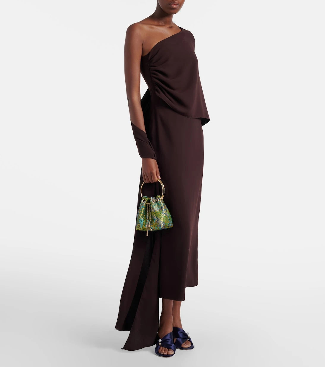 Jimmy Choo - Rafi embellished satin mules