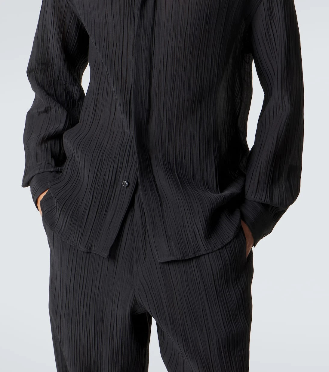 Umit Benan - Bruce linen and cotton shirt