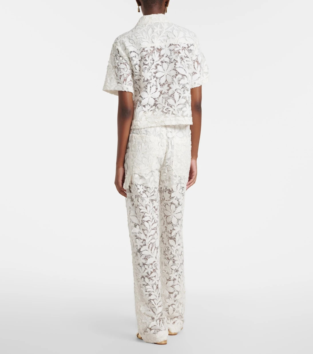 Simkhai - Floral lace straight pants