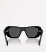 Prada Black Acetate PR B18S Sunglasses