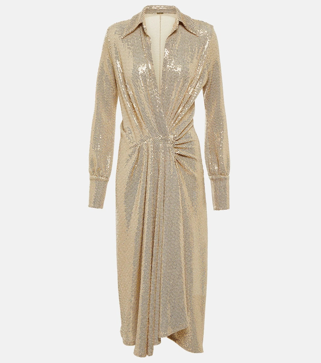 Dodo Bar Or - Joelle sequined gathered midi dress
