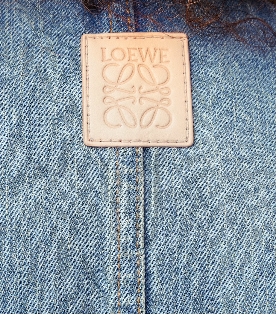 LOEWE Blue Trapeze Denim Jacket