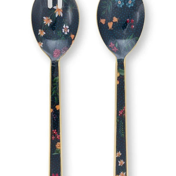 Салатни лъжици Pip Studio Enamelled Berry Blues