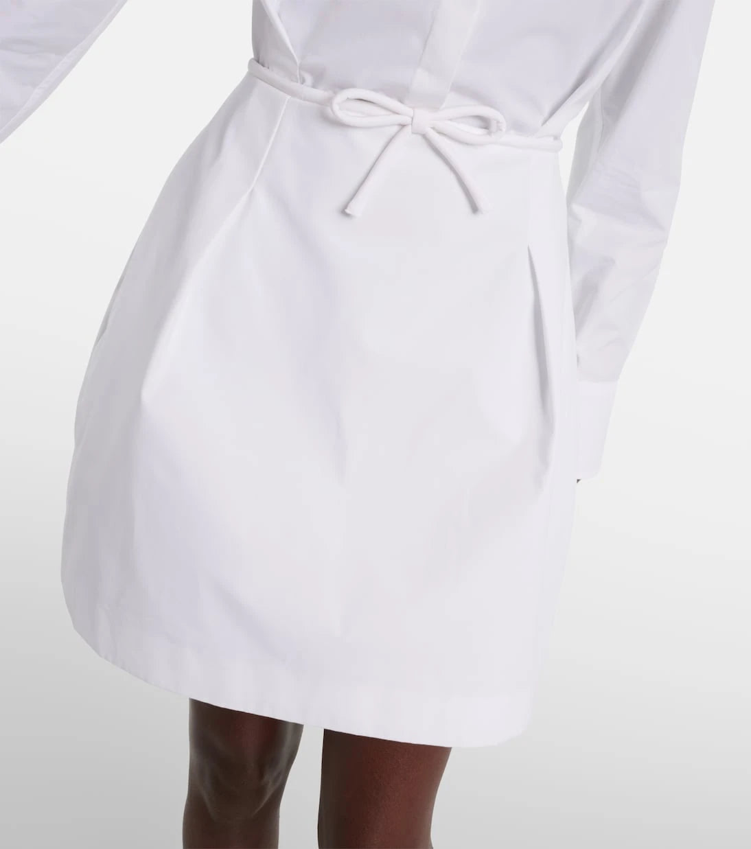 Valentino - Cotton poplin shirt dress