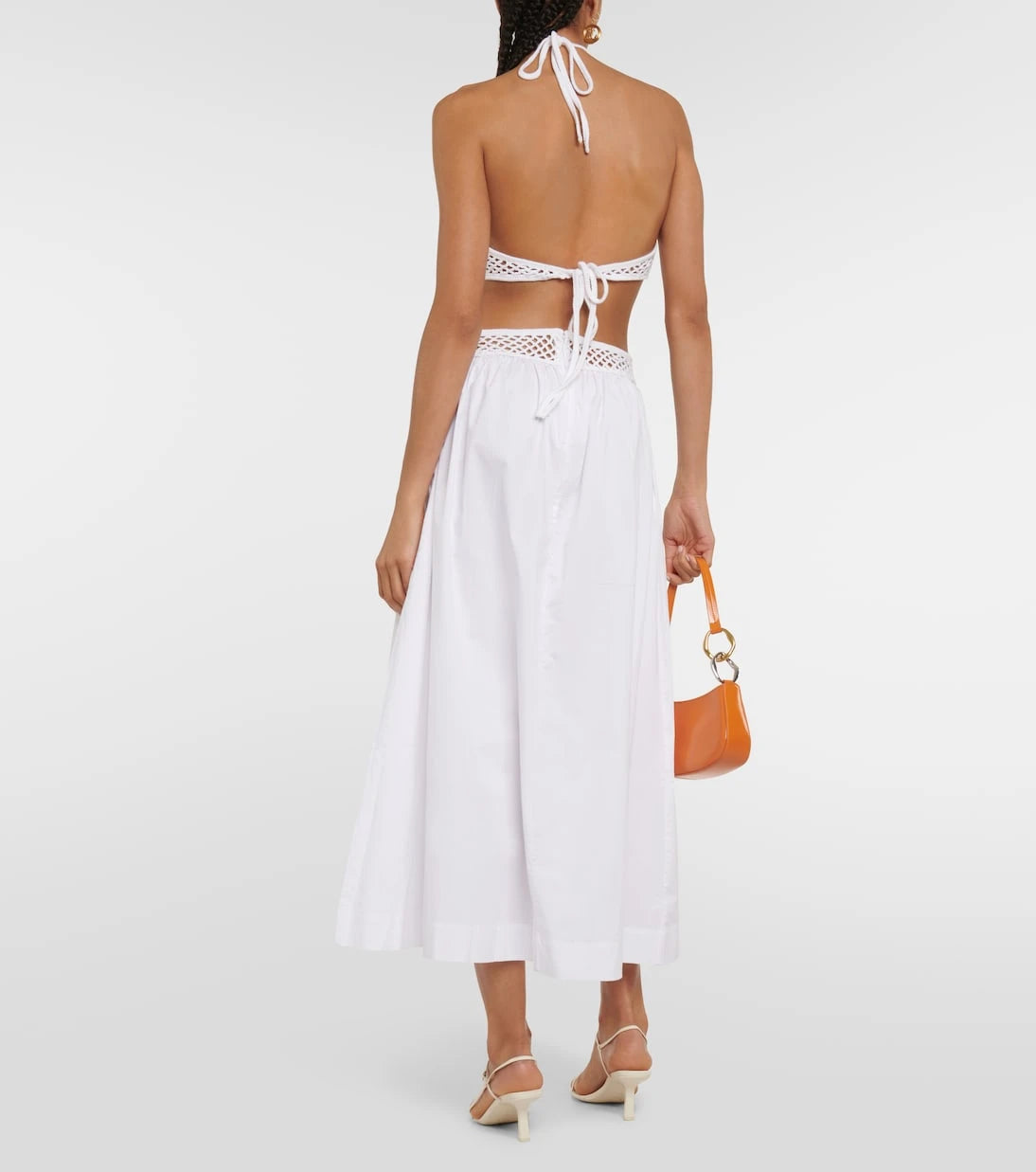 Staud - Kaylee halterneck maxi dress