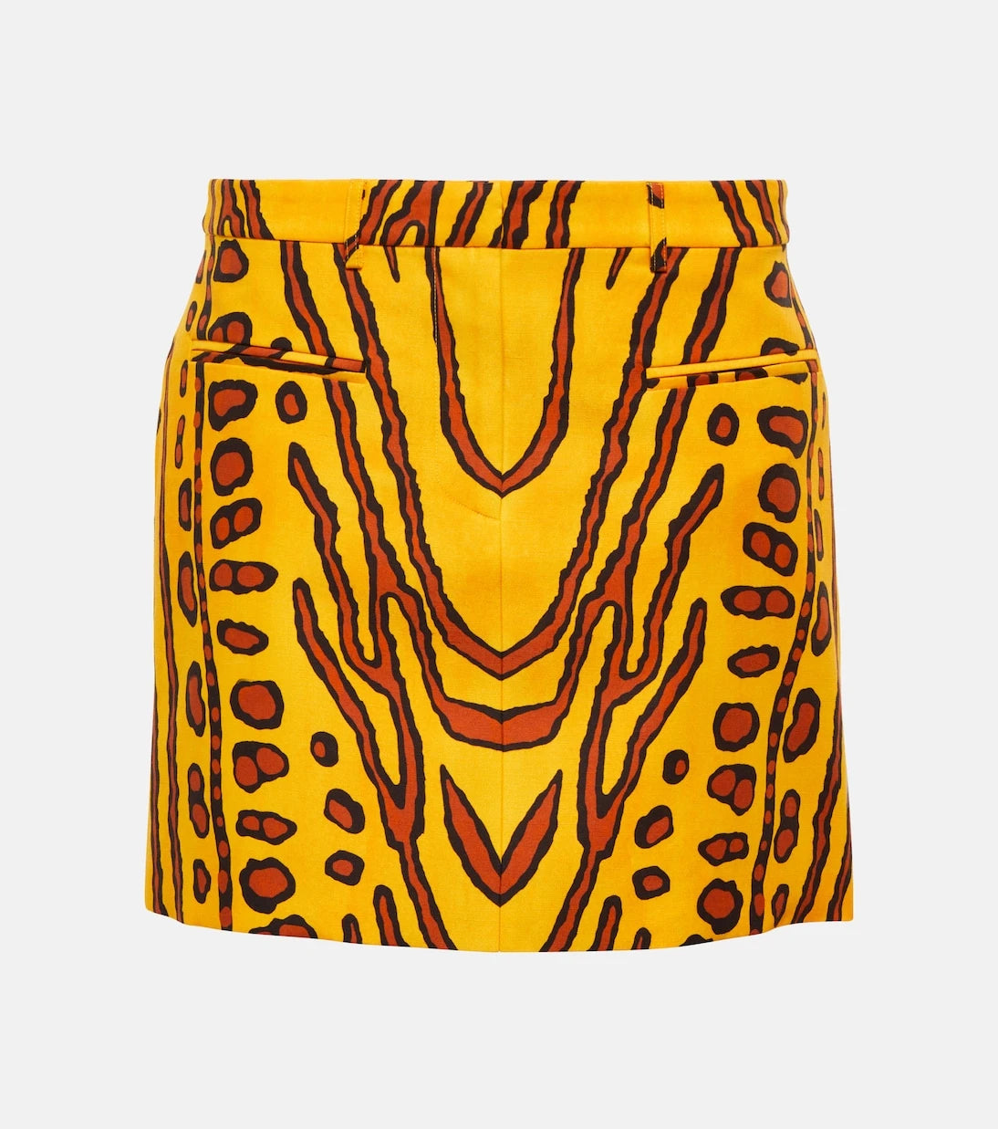 Altuzarra - Zola printed linen-blend miniskirt