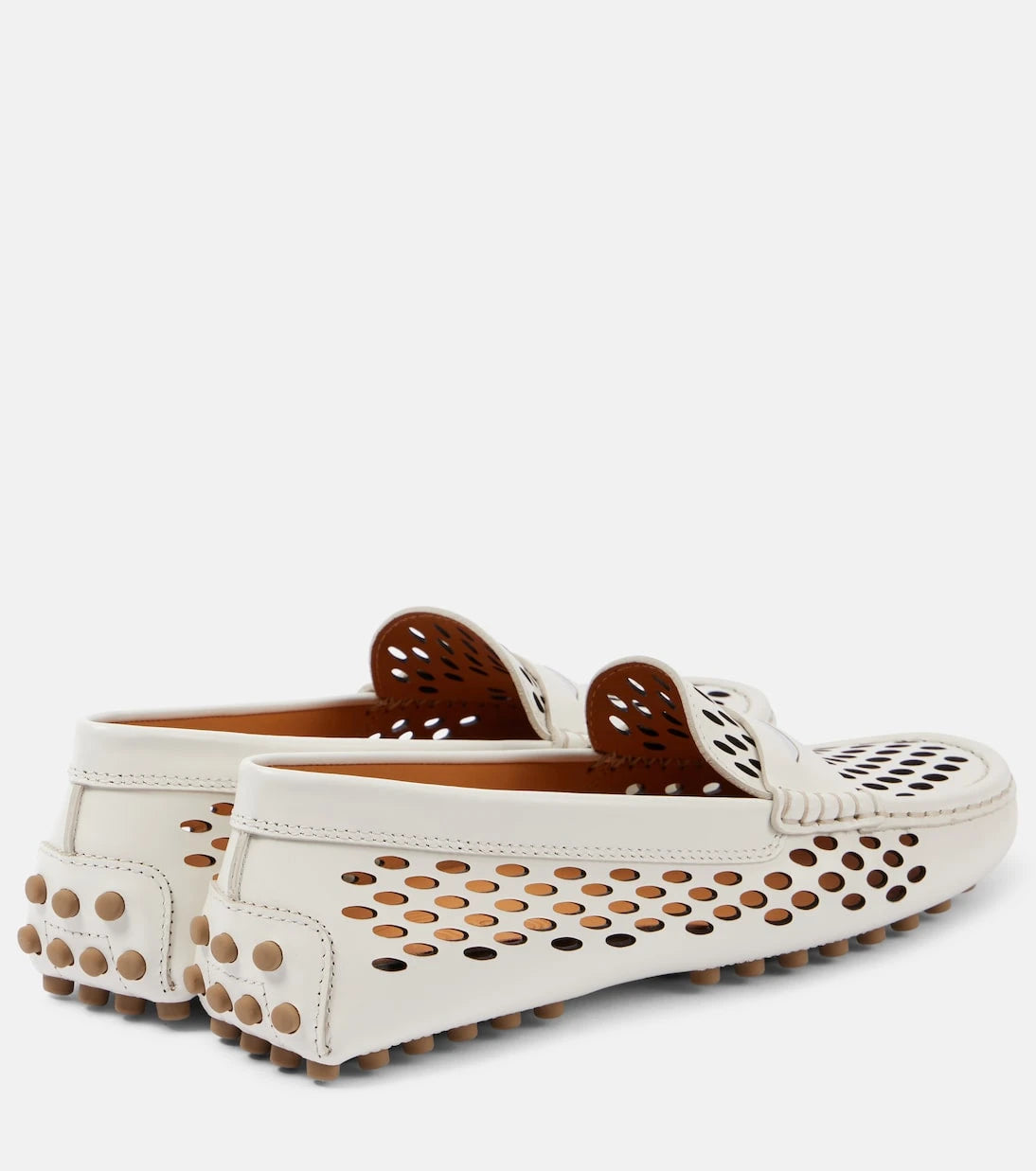 Tod's - Gommino cutout leather driving shoes