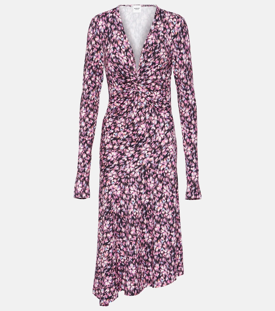 Marant Etoile - Lania printed jersey midi dress