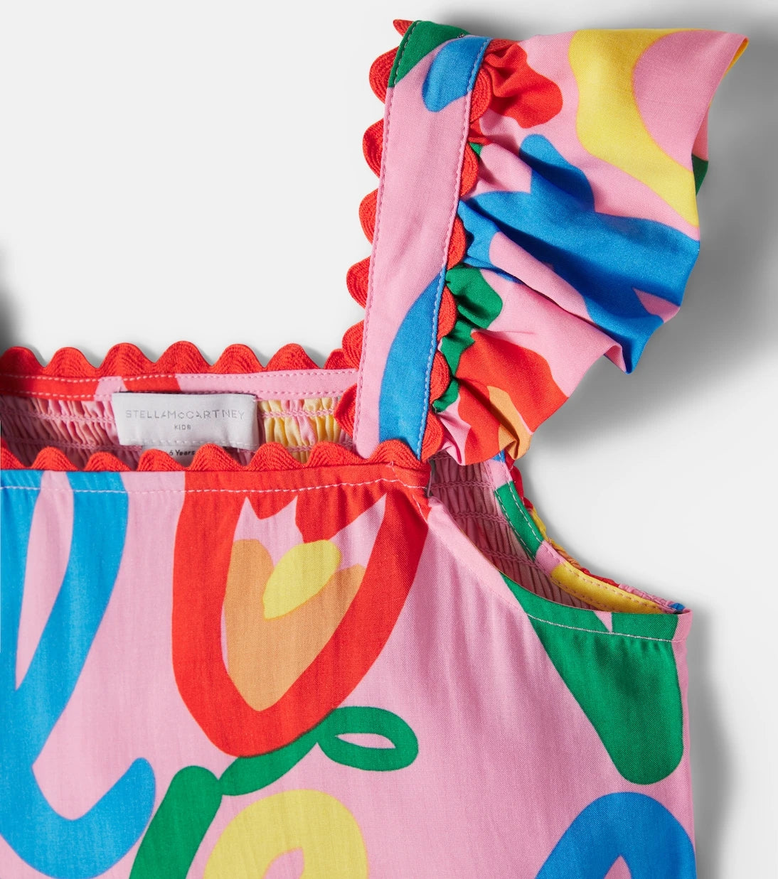 Stella McCartney Kids - Printed ruffled top