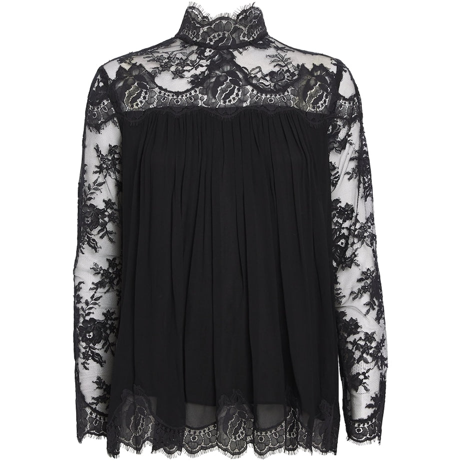 Zimmermann Lace-Trim Hypnotic Blouse