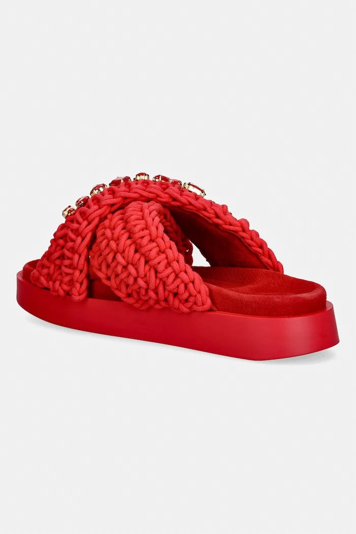 Inuikii Kadın Woven Stones Terlik