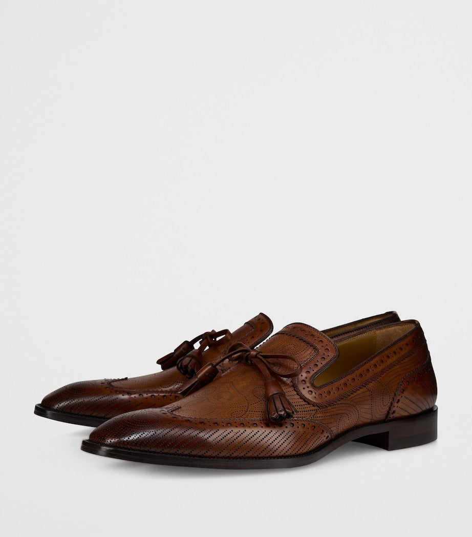 Grave Moc Calf Leather Loafers