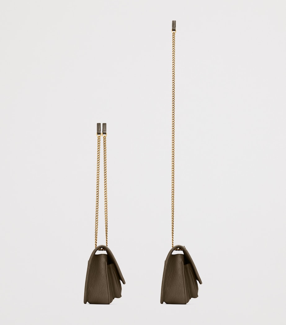 Green Mini Leather Niki Shoulder Bag