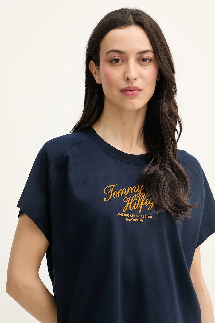 Tommy Hilfiger тениска дамска от памук