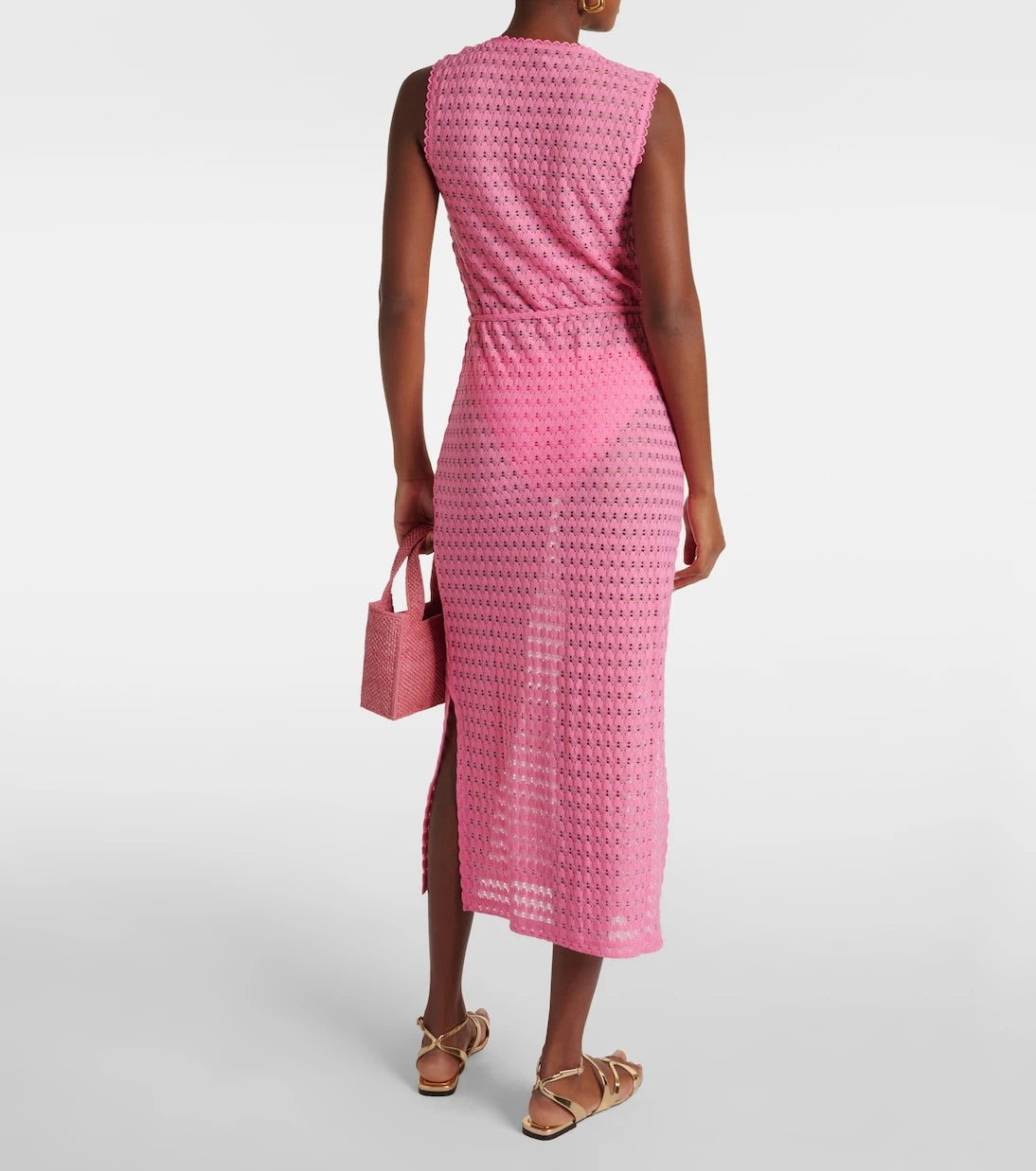 Melissa Odabash - Annabel open-knit midi dress