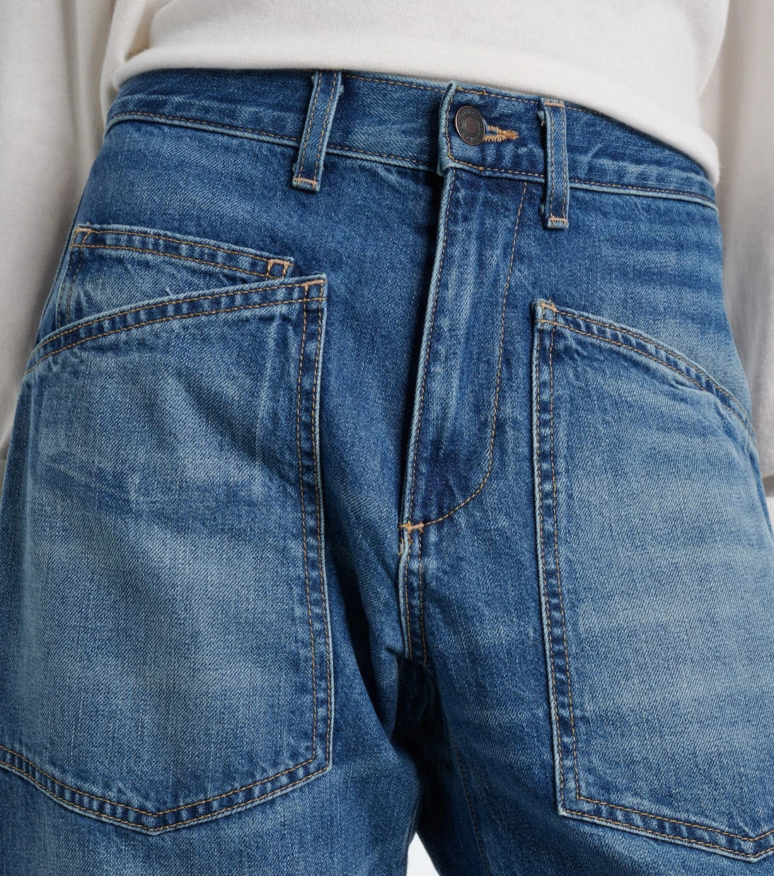 Nili Lotan - Shon barrel-leg jeans