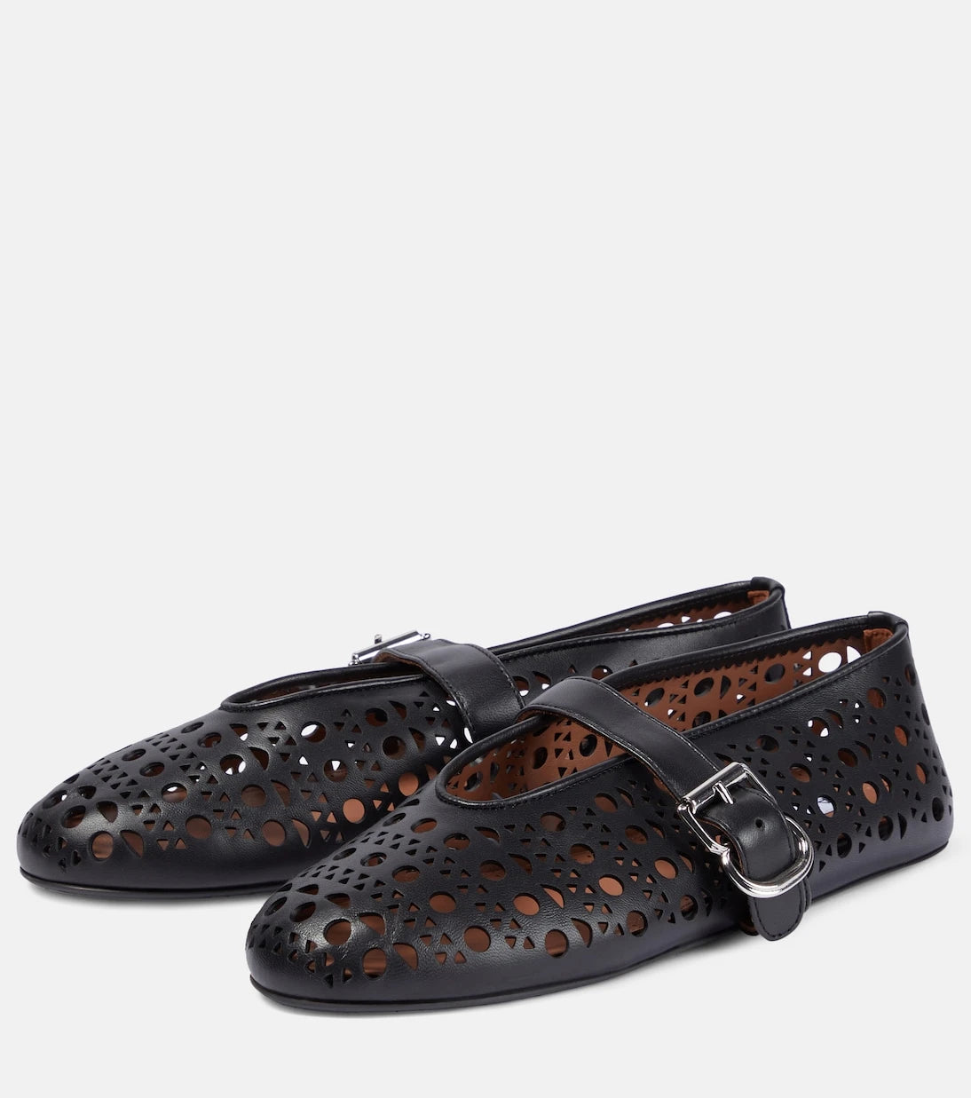 Alaïa - Vienne leather ballet flats