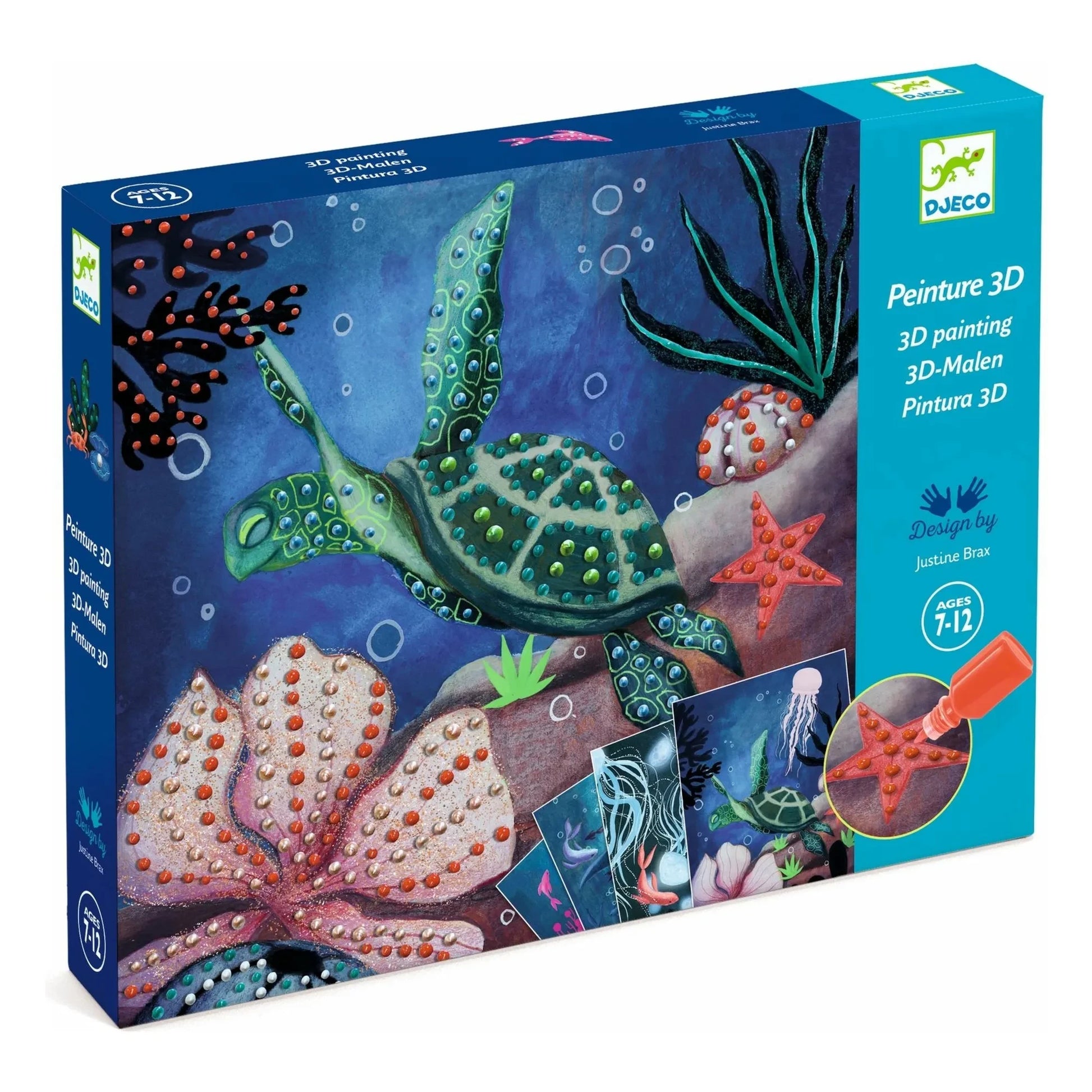 Djeco - Abysses 3D painting set