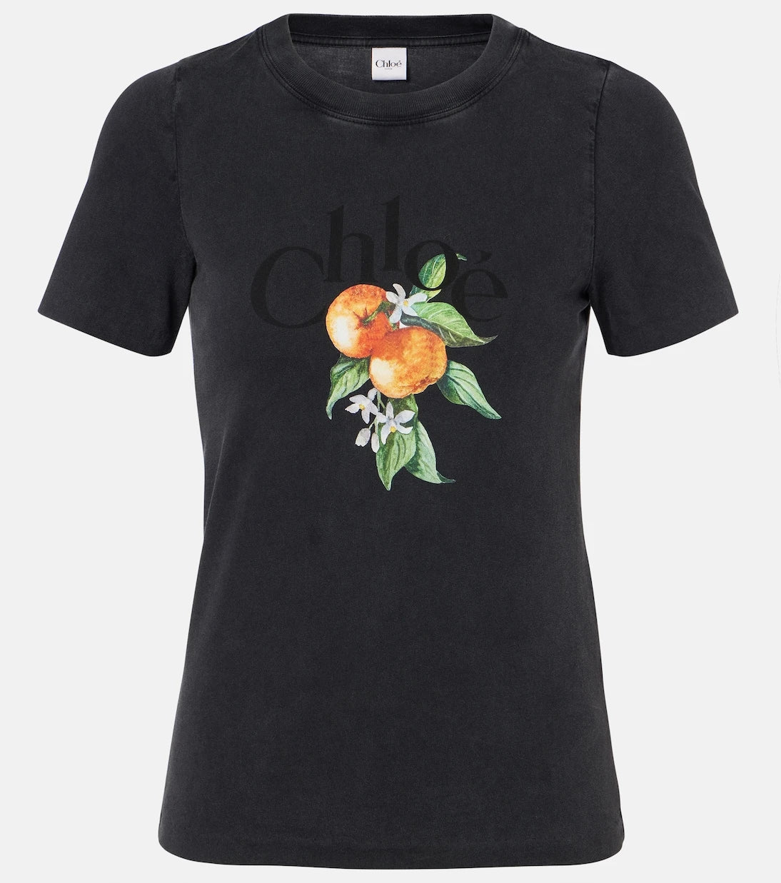 Chloé - Printed cotton T-shirt