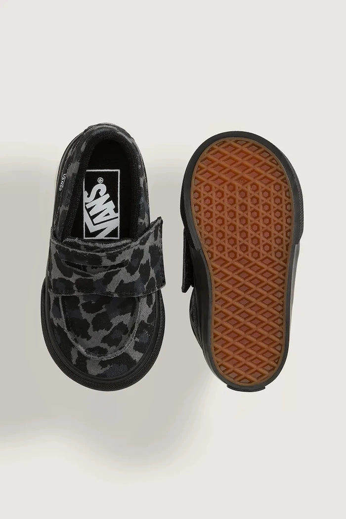 Vans çocuk süet loafer Loafer 53 LEOPARD
