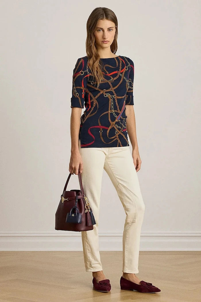 Lauren Ralph Lauren Uzun Kollu Bluz