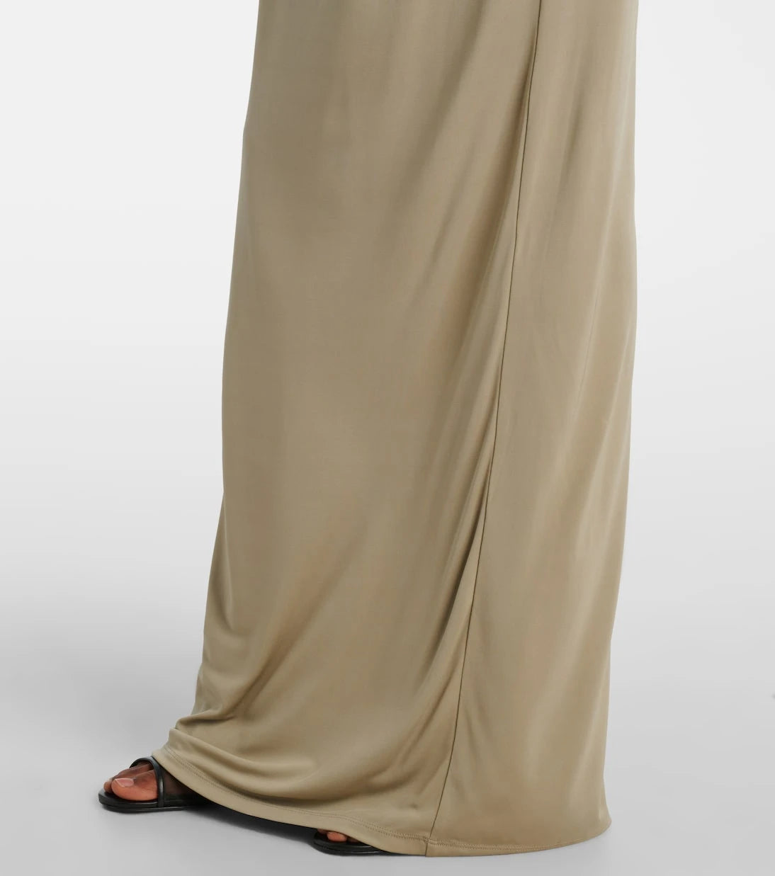 Christopher Esber - Duo Bezel Quartz jersey maxi dress