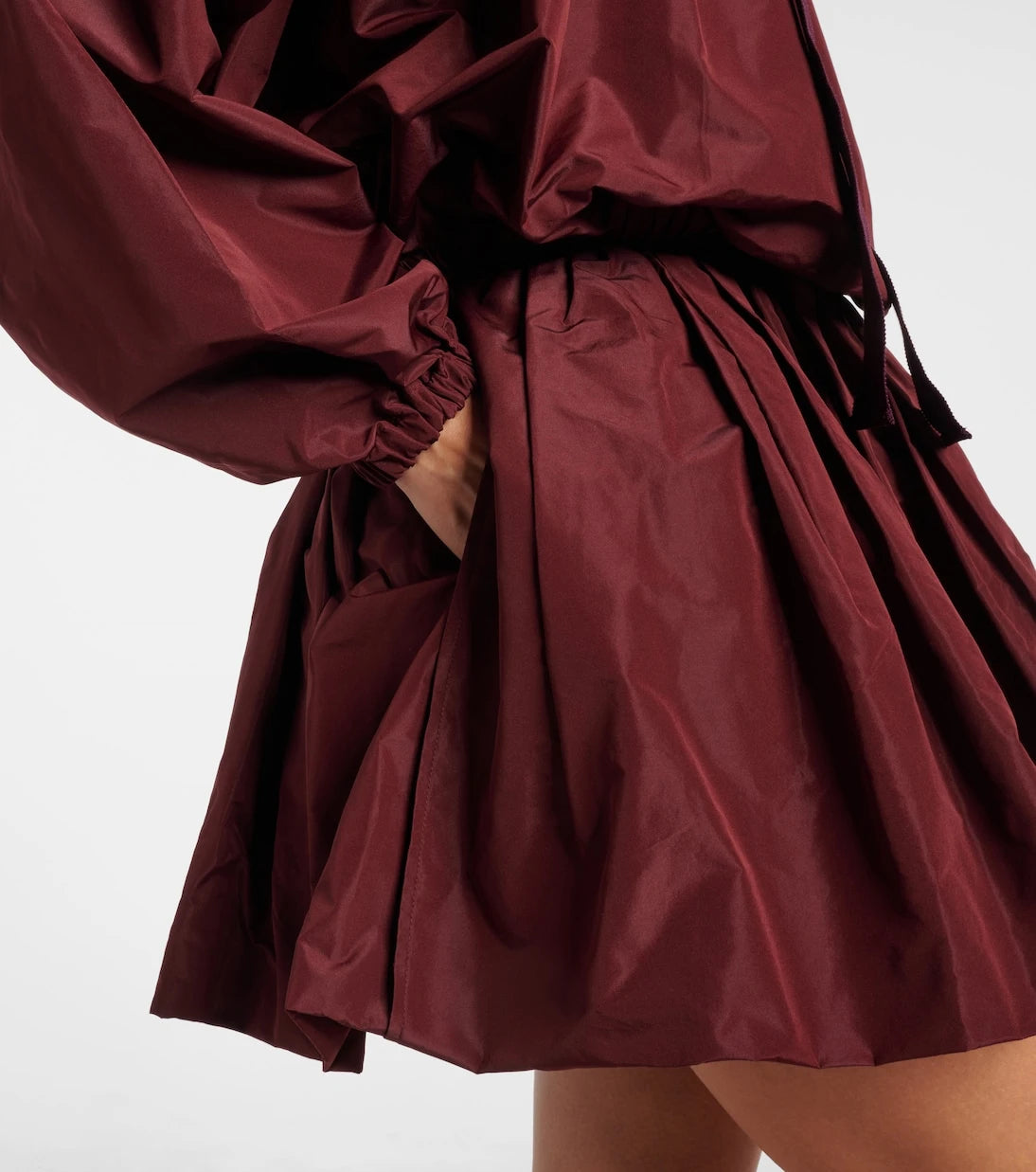 Patou - Faille balloon miniskirt