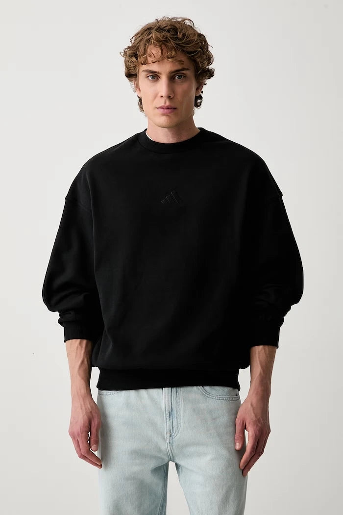 Pamuktan erkek adidas sweatshirt