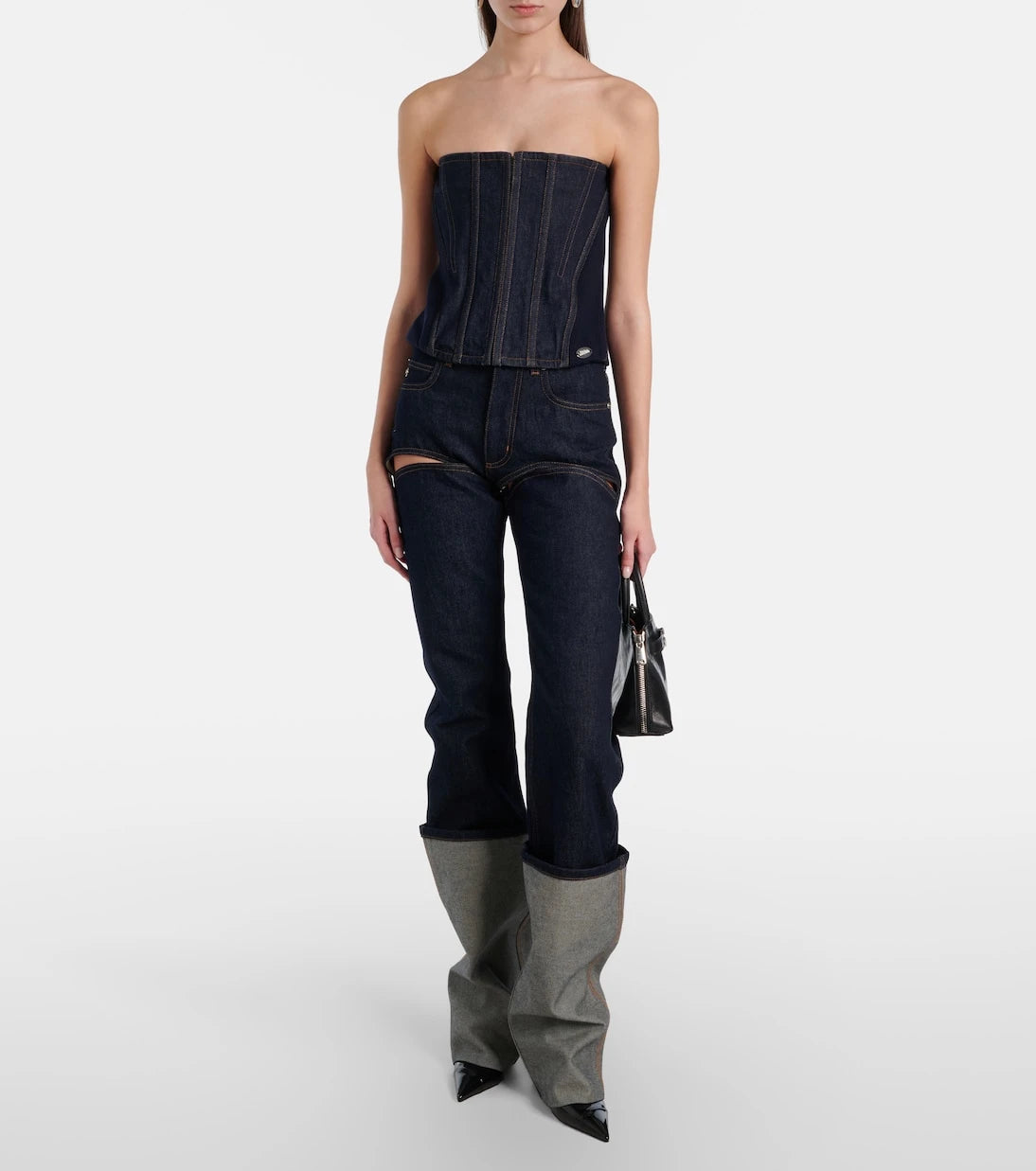 Jean Paul Gaultier - Denim korse