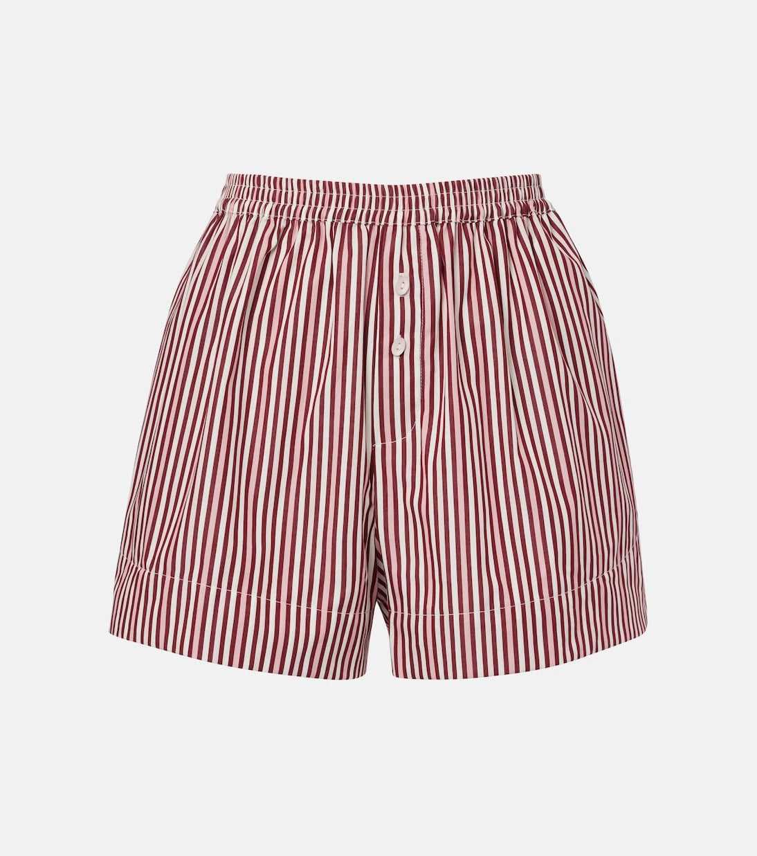Faithfull - Lonia striped cotton shorts