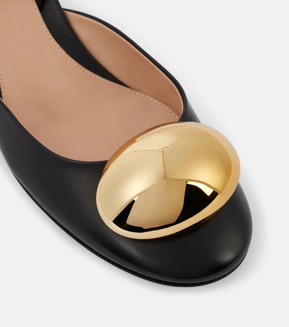 Gianvito Rossi - Sphera 45 leather pumps