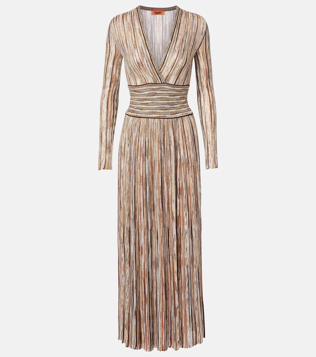 Missoni - Sequined striped maxi dress