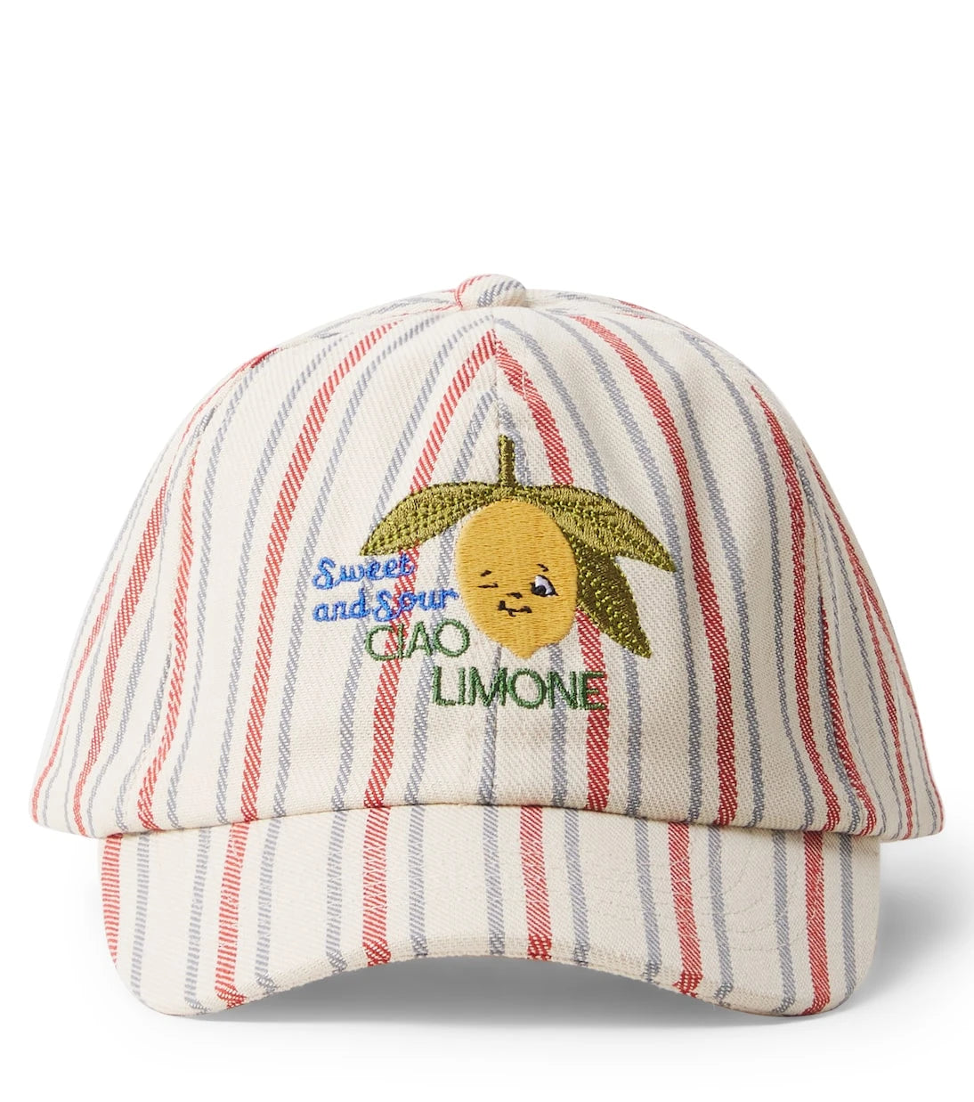 Konges Sløjd - Frankie striped cotton baseball cap