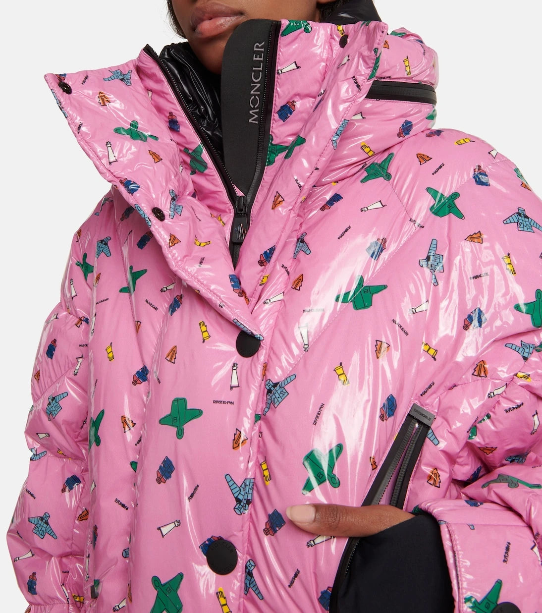 Moncler Genius - جاكيت بملء الزغب Plumel من Moncler Grenoble 3 بالتعاون مع Naj-Oleari