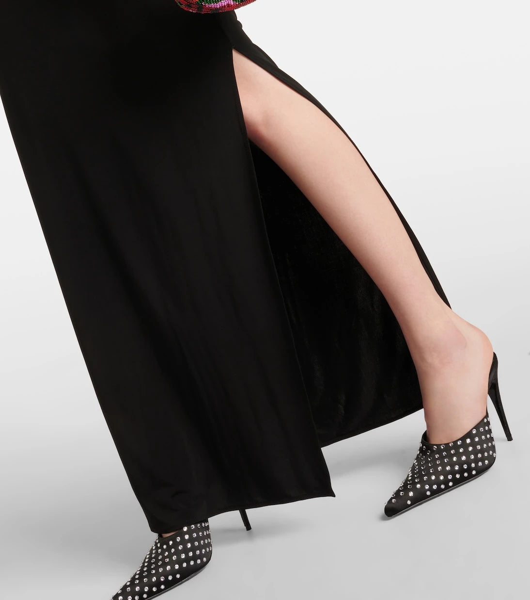 Magda Butrym - Draped halterneck jersey gown