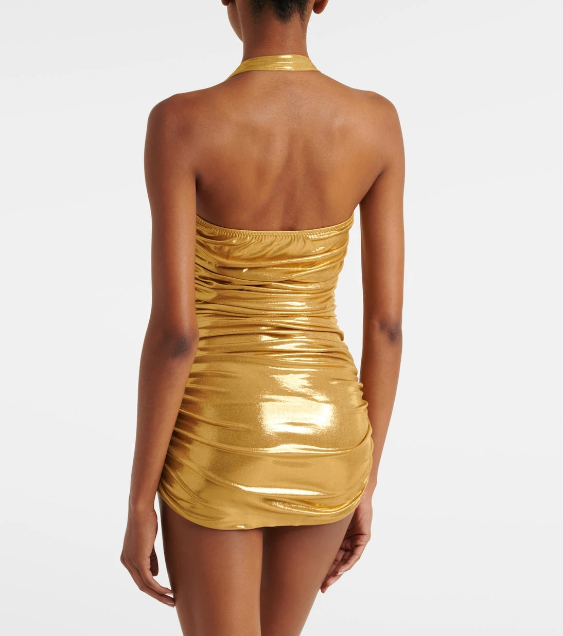 Norma Kamali - Bill Mio metallic swimsuit