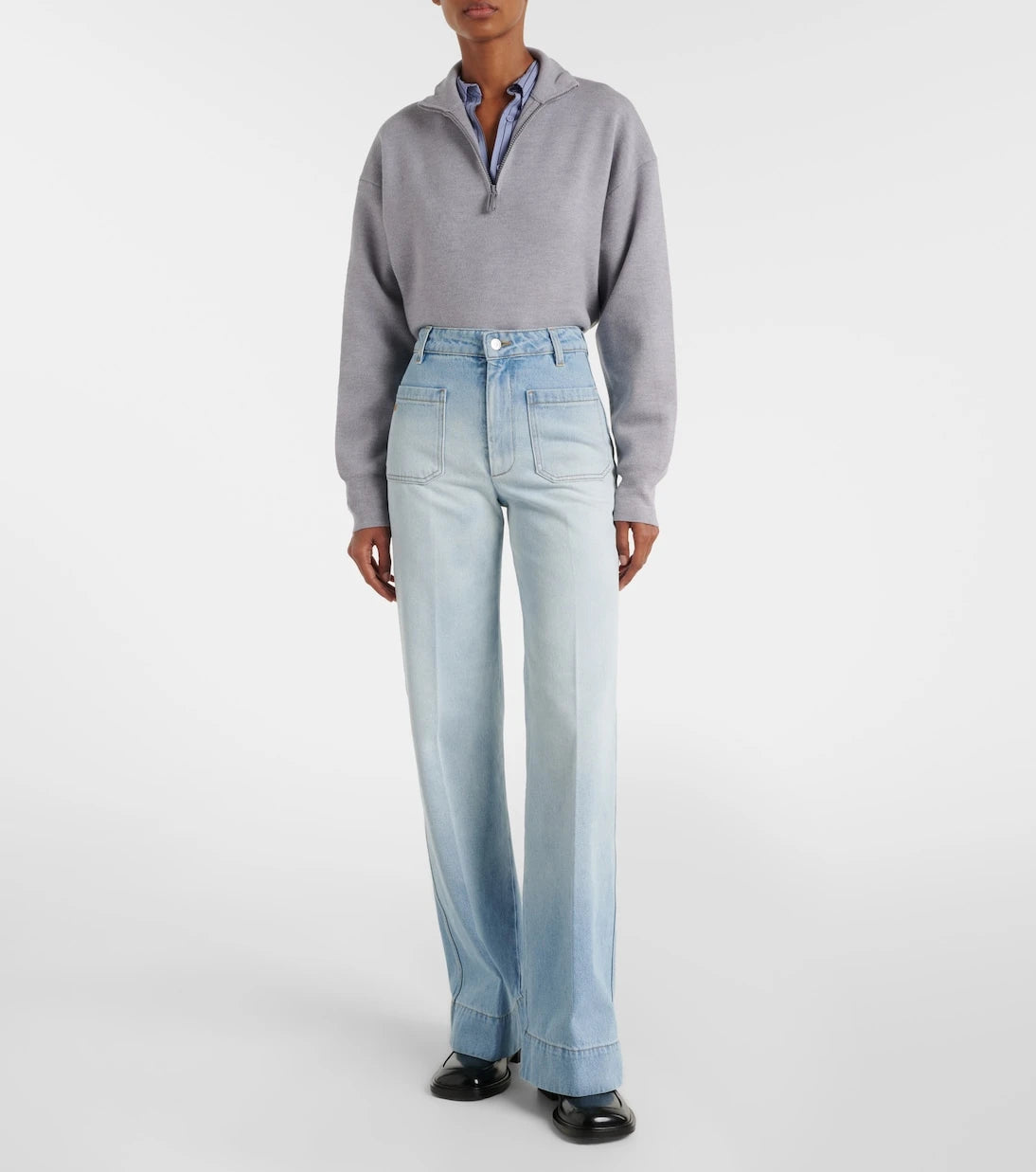 Victoria Beckham - Alina high-rise flared jeans
