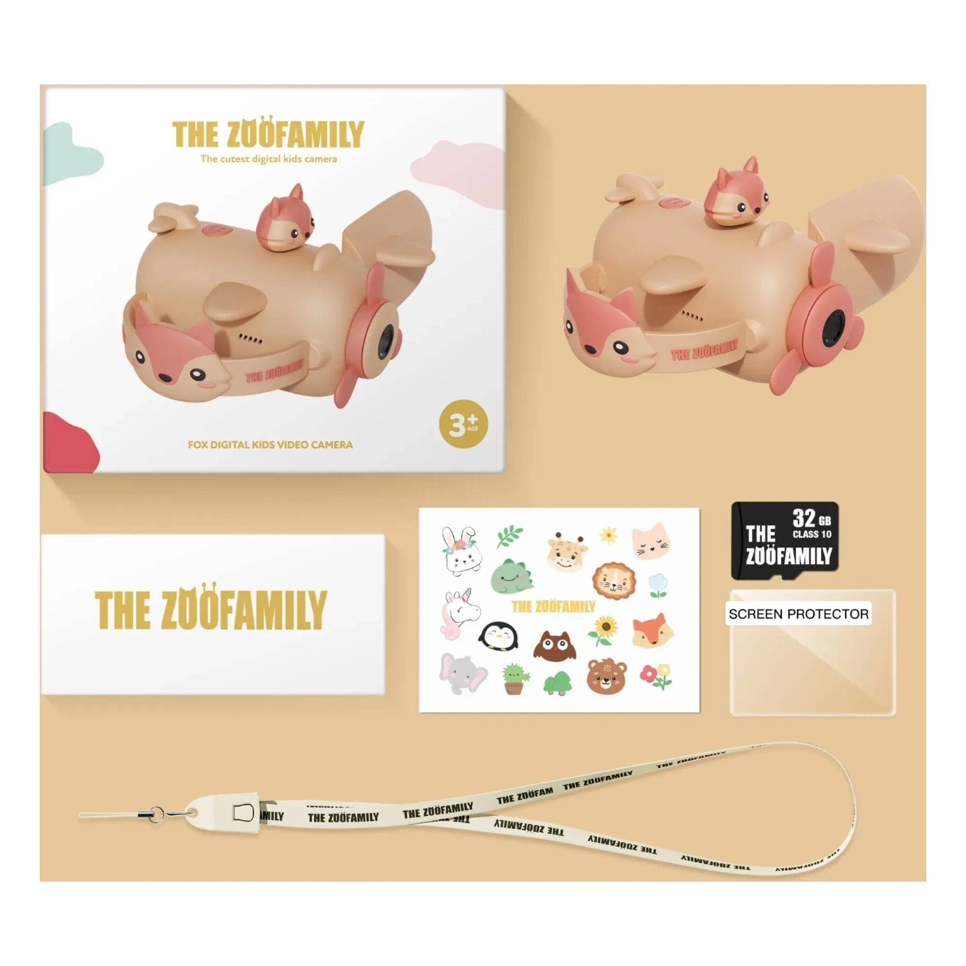 The Zoofamily - Zoo video camera - Fox