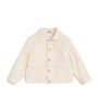 Eleventy Kids Cotton-Linen Button-Up Shacket (2-16 Years)
