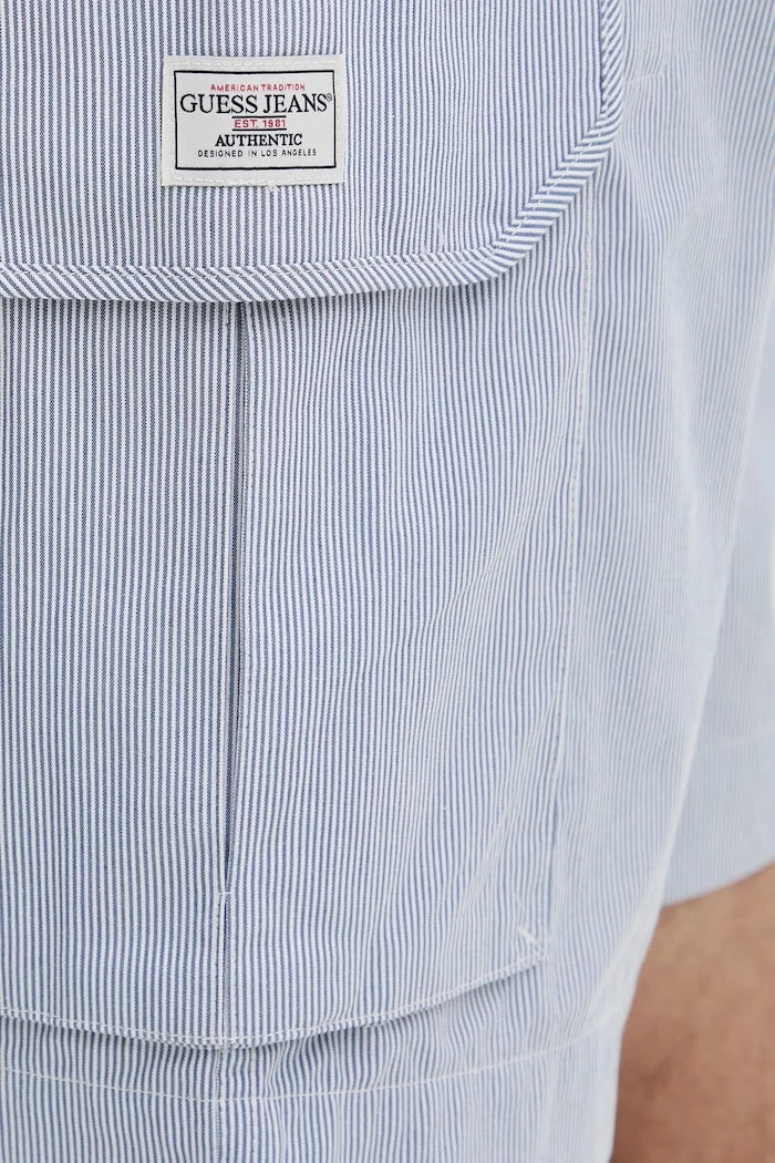 Guess Jeans erkek pamuklu kısa pantolon