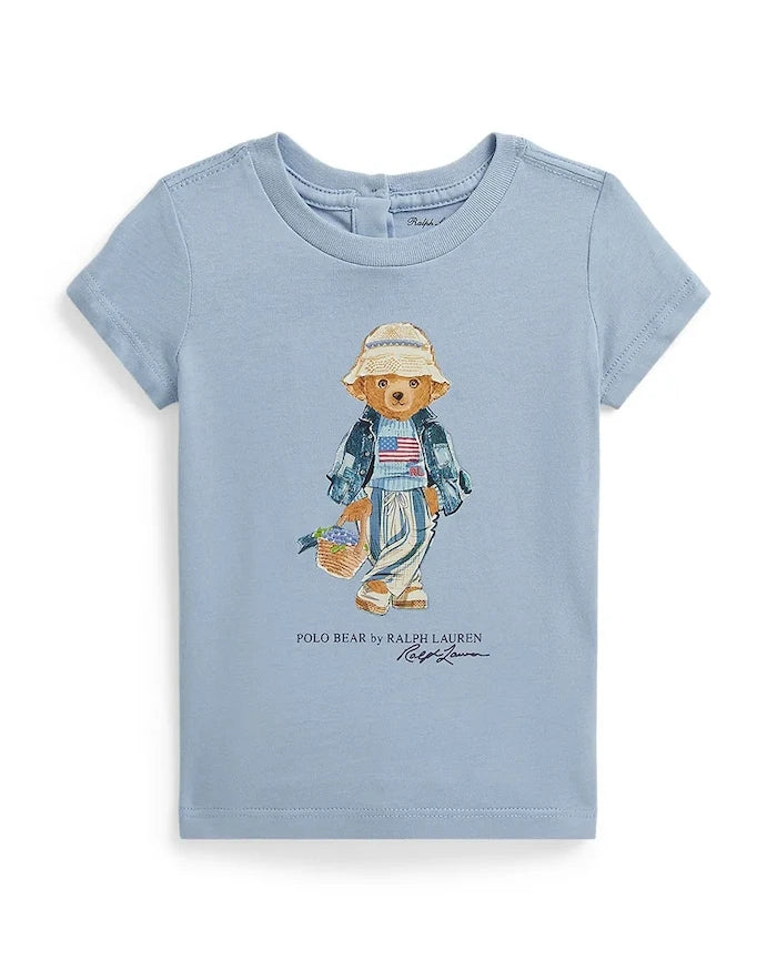 Polo Ralph Lauren çocuklar için pamuklu basic tişört