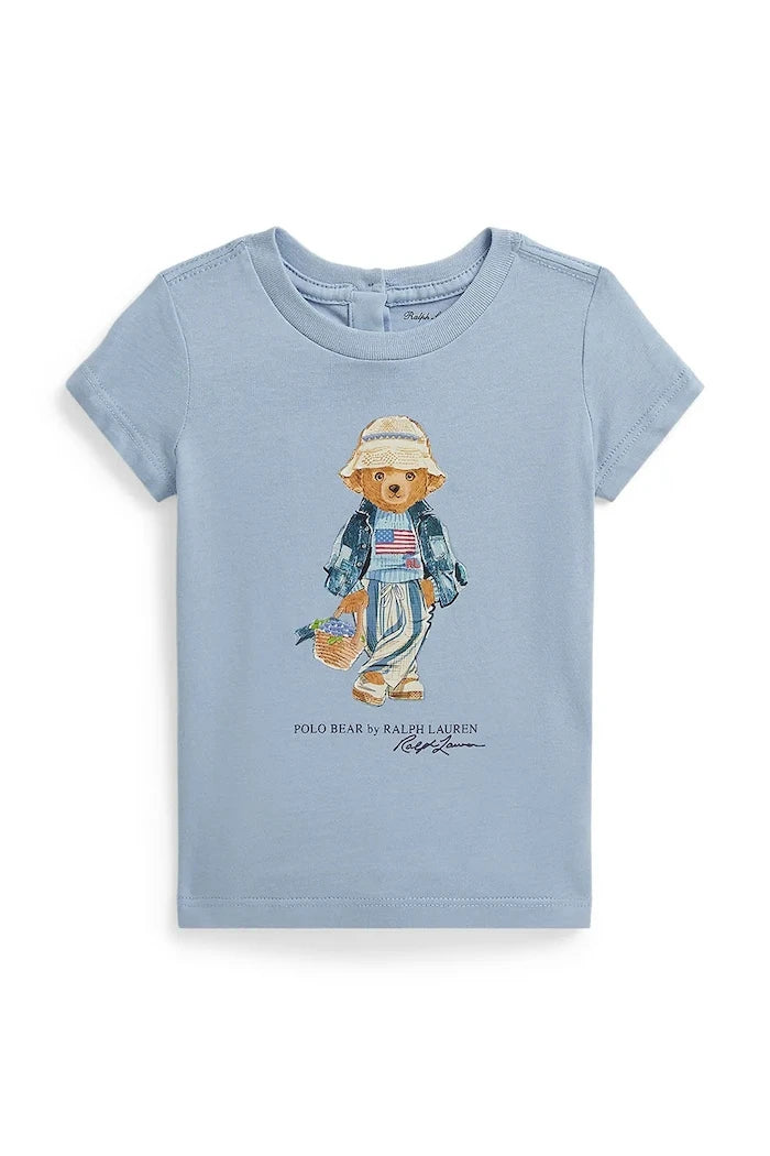 Polo Ralph Lauren çocuklar için pamuklu basic tişört