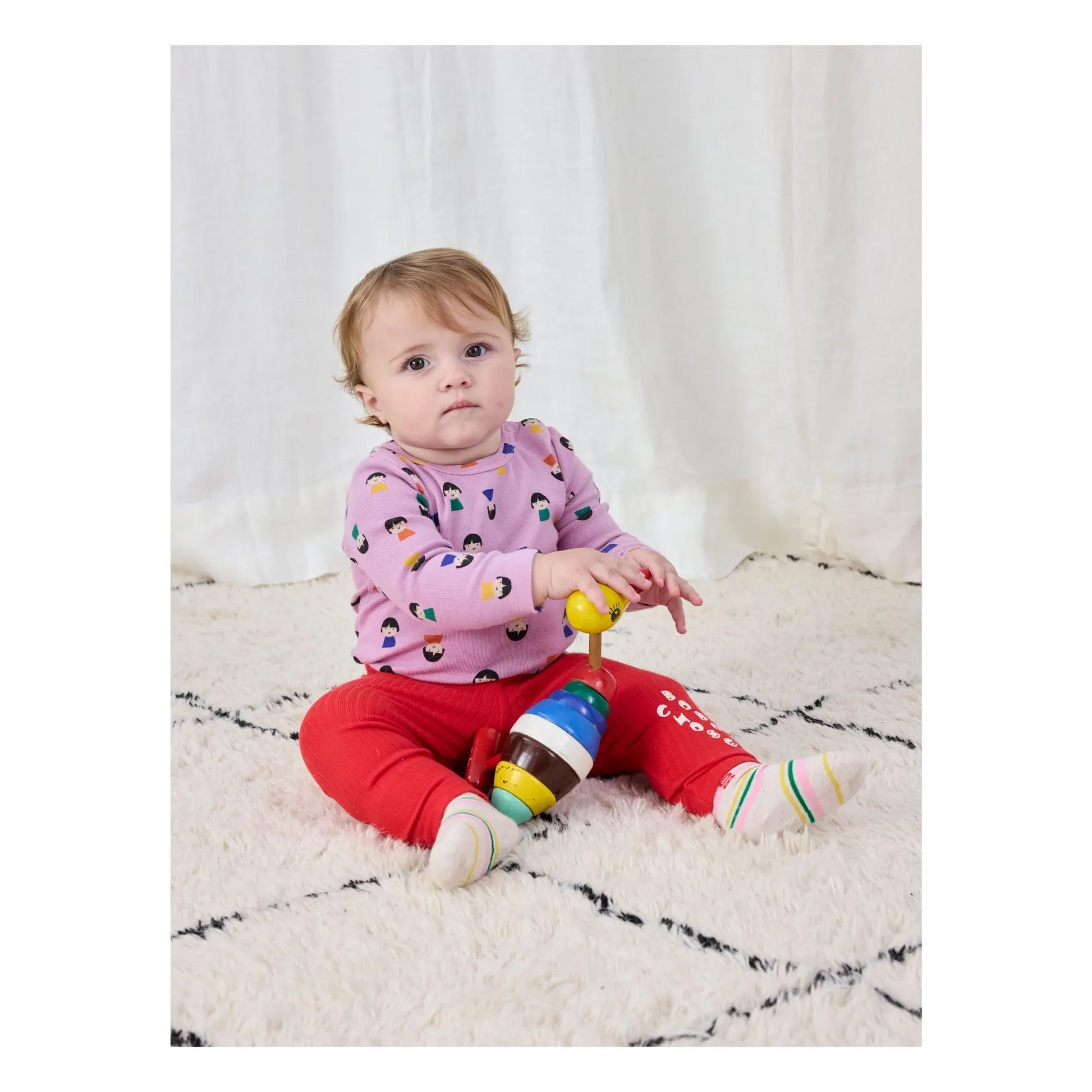 Bobo Choses - Body Pions Organic Cotton | Lilac