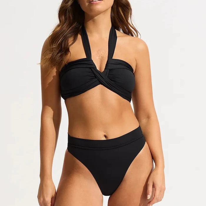 Seafolly Kadın Halter Bandeau Mayo Üstü