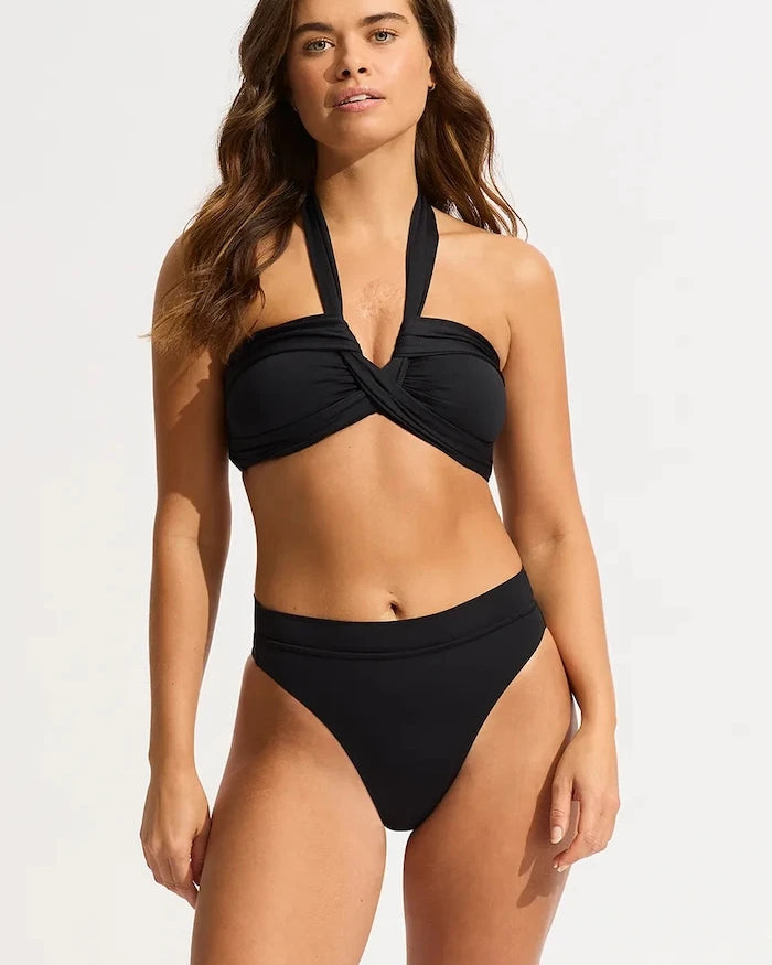 Seafolly горнище на бански дамски Halter Bandeau